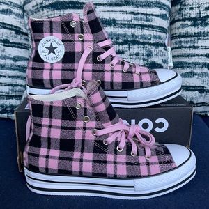 Converse Chuck Taylor All Star Eva Lift Hi Black/Pink/White WMNS